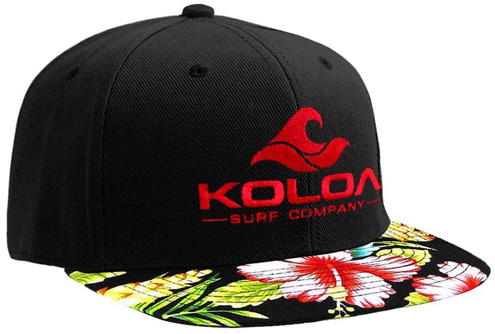 Koloa Wave Solid Snapback Hats