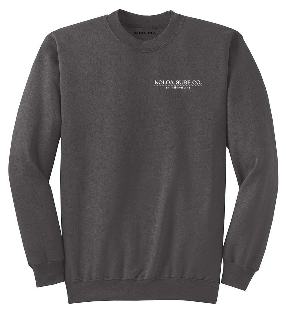 Koloa Seahorse Sweatshirt - Charcoal