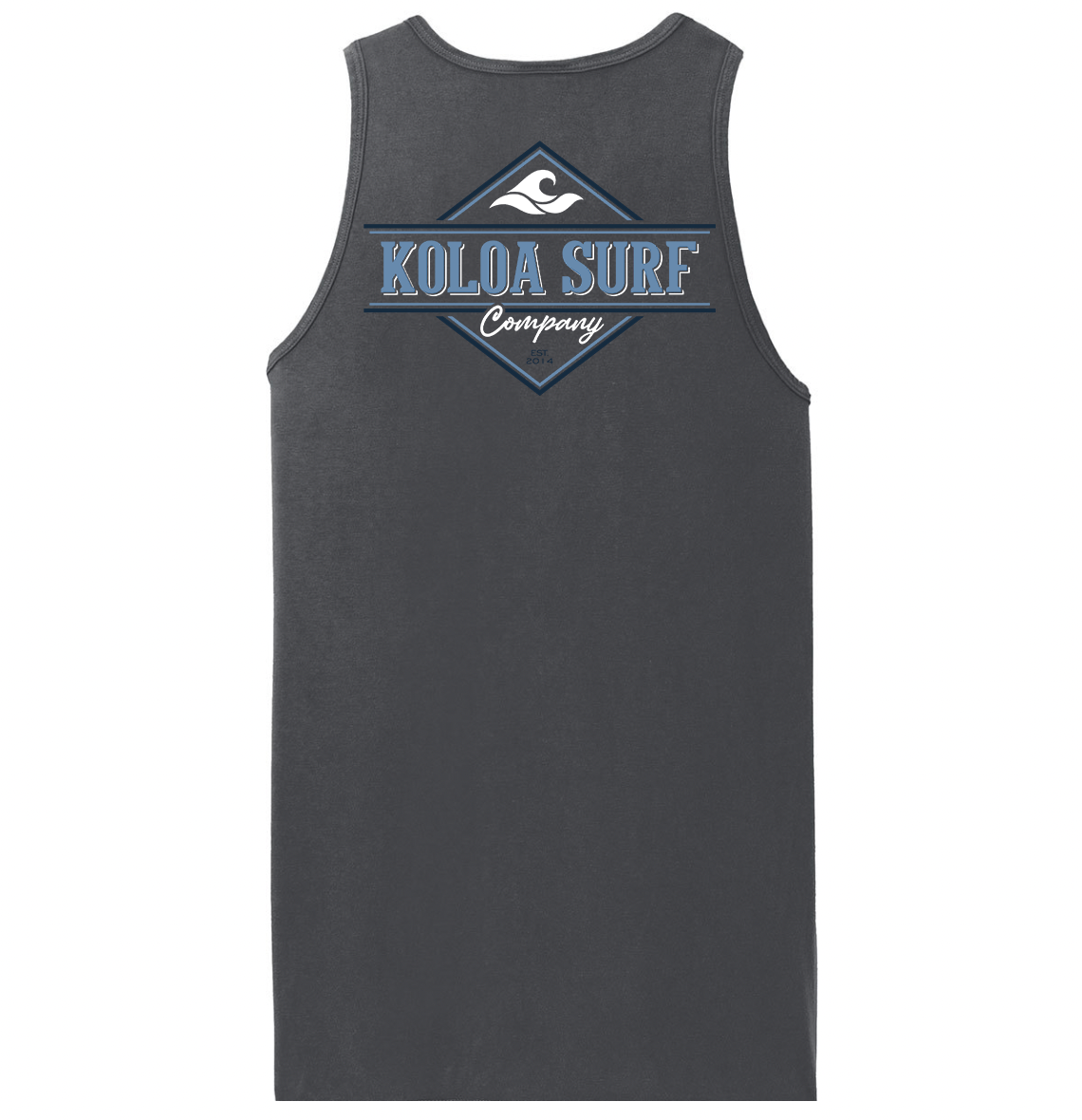 Koloa Tunnels Tank Top - Coal