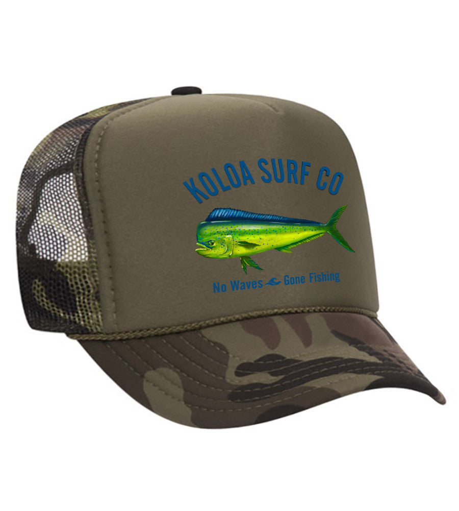 Koloa Mahi Mahi Foam Trucker Hat