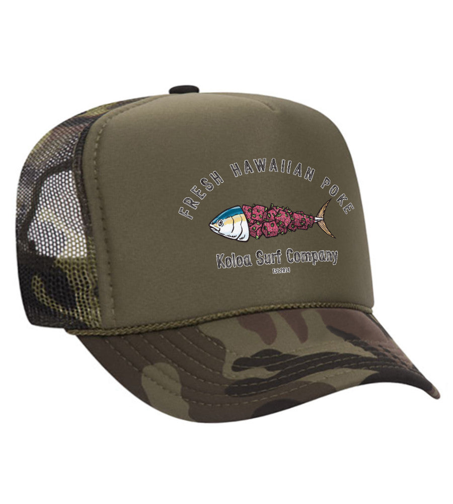 Koloa Poke Foam Trucker Hat