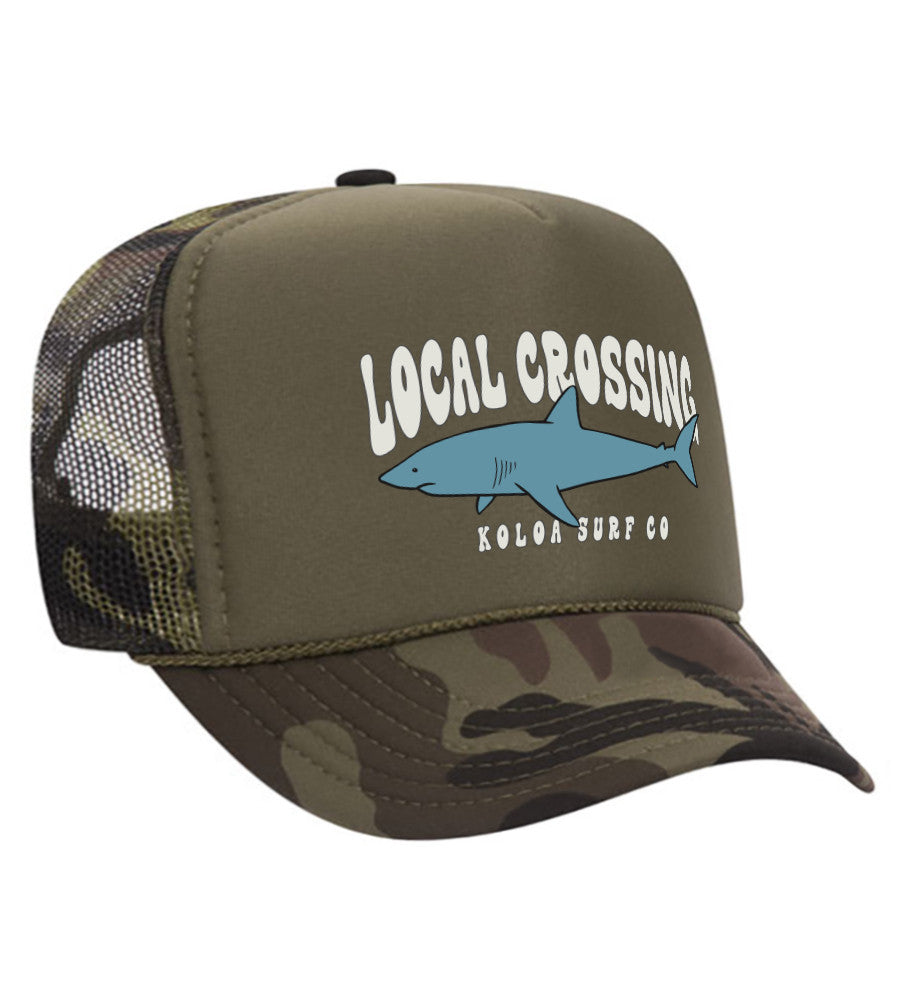 Koloa Local Crossing Foam Trucker Hat