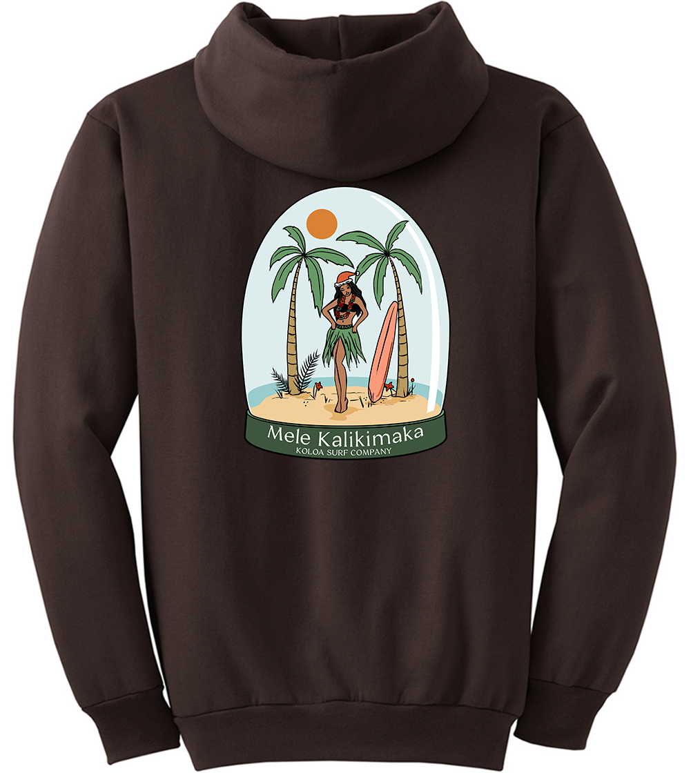 Koloa Hula Globe Hoodie