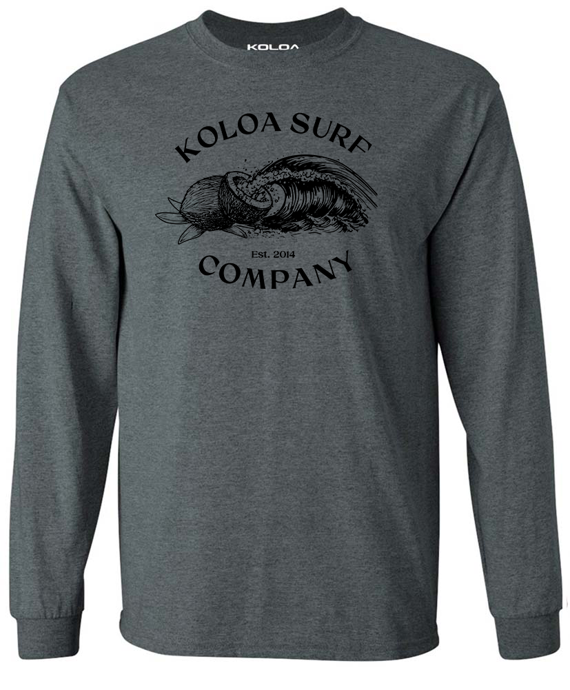 Koloa Splashing Waves Long Sleeve T-Shirt