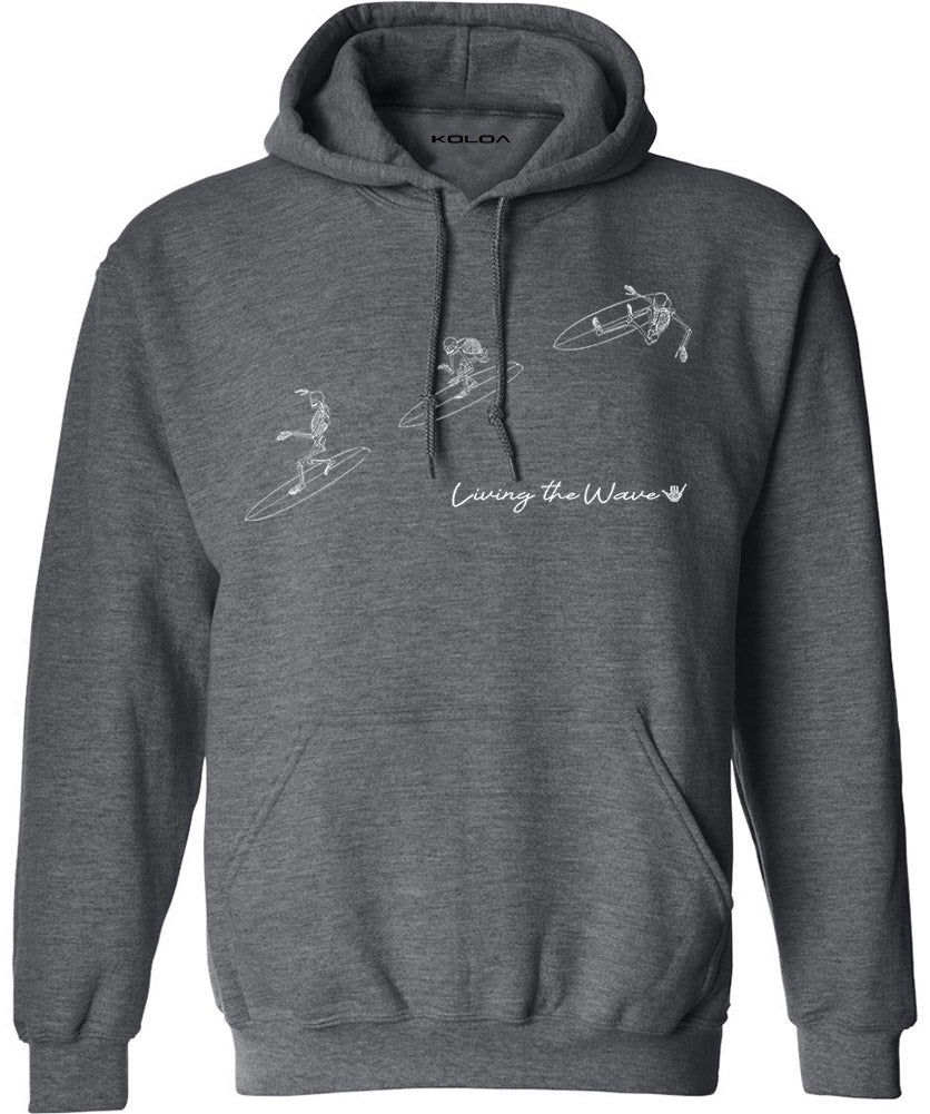 Koloa Surfing Skeletons Hoodie