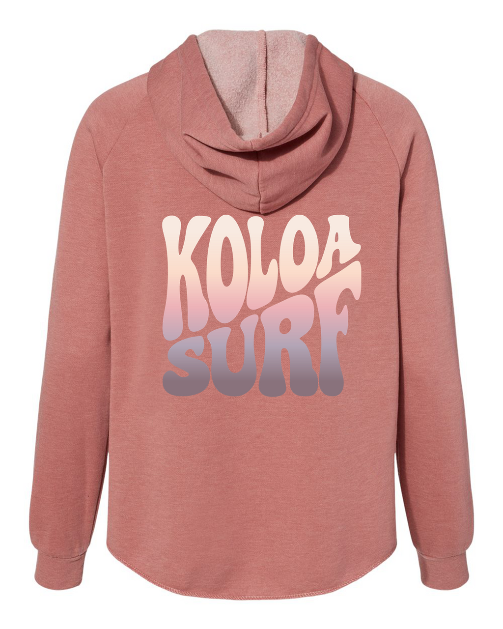 Koloa Sunset Wave Wash Zip-Up Hoodie