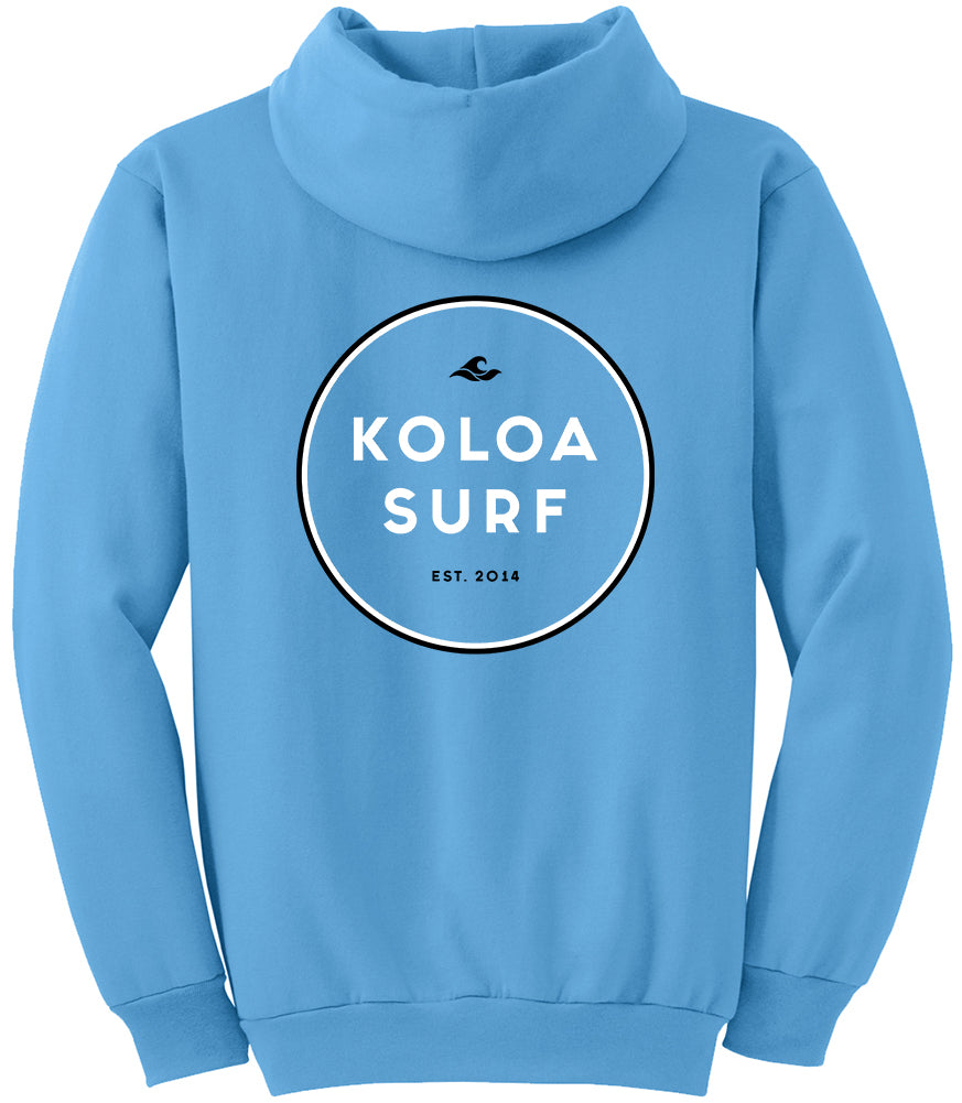 The Koloa Original Circle Hoodie- Black