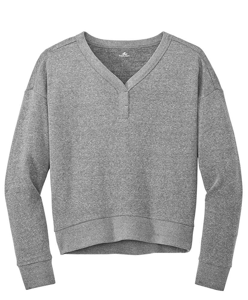 Koloa Fleece V-Neck Sweatshirt