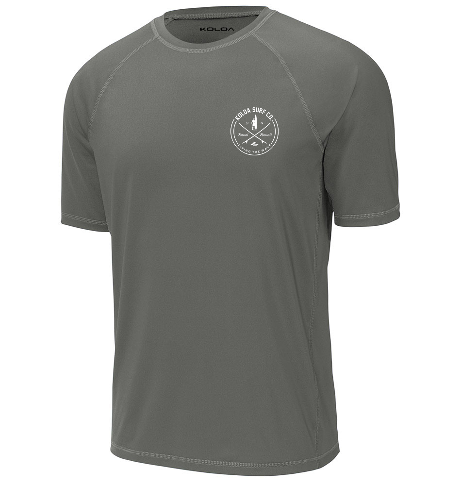 Koloa Looking For Waves Men's Short Sleeve Rash Guard