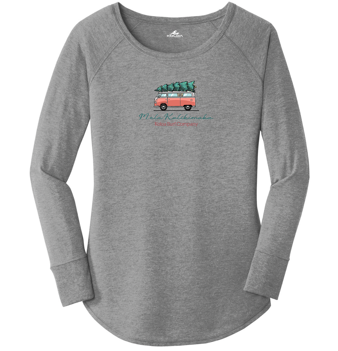 Koloa Christmas Van Women's Long Sleeve T-Shirt