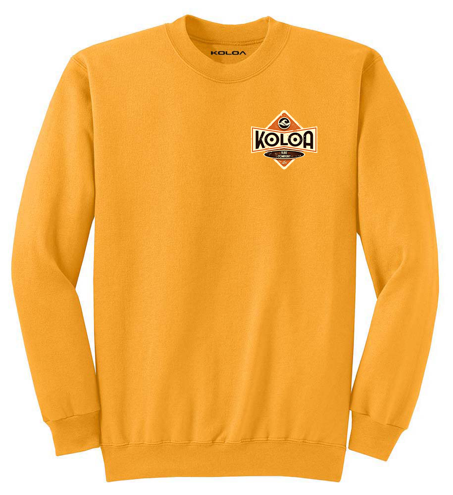 Koloa Vintage Diamond Sweatshirt - Gold