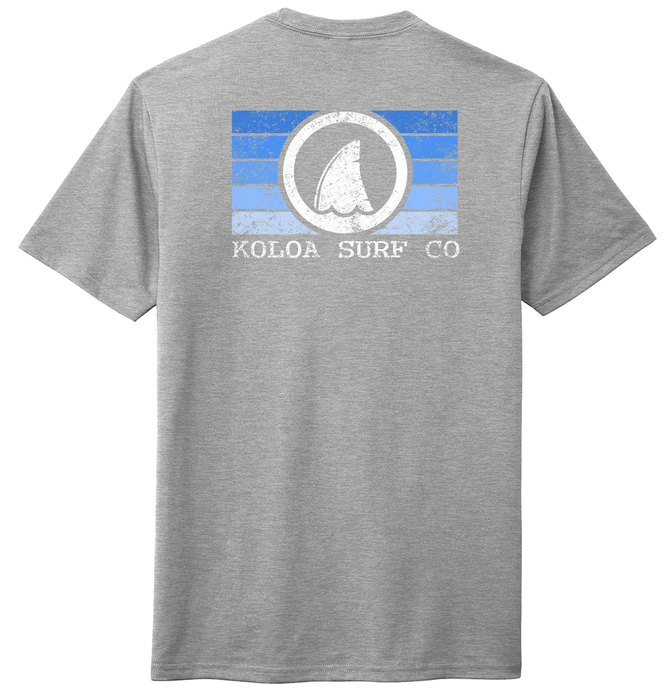 Koloa Shark Fin Comfort Tri-Blend T-Shirt