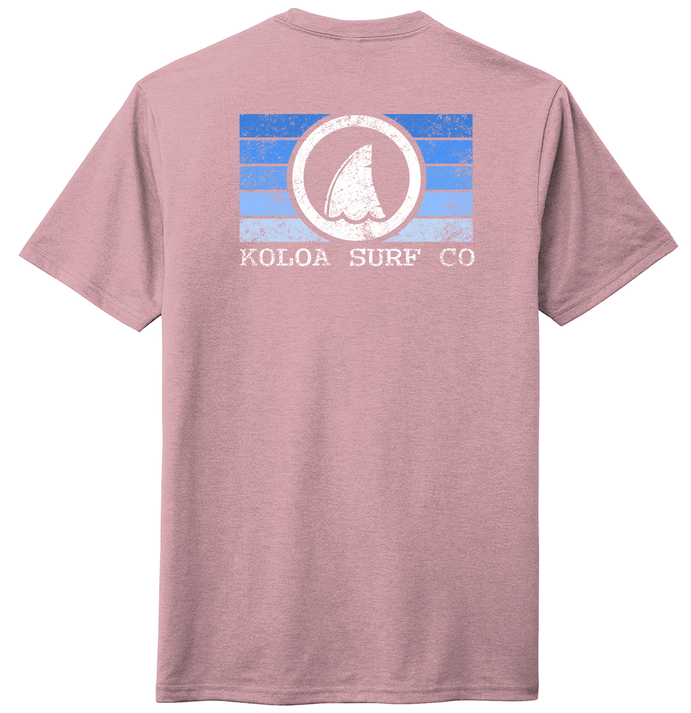 Koloa Shark Fin Comfort Tri-Blend T-Shirt