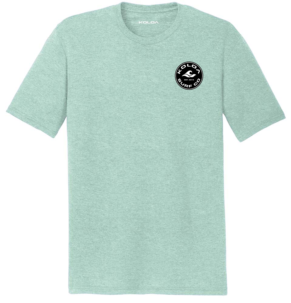 Koloa Classic Tri-Blend T-Shirt - Heather Dusty Sage