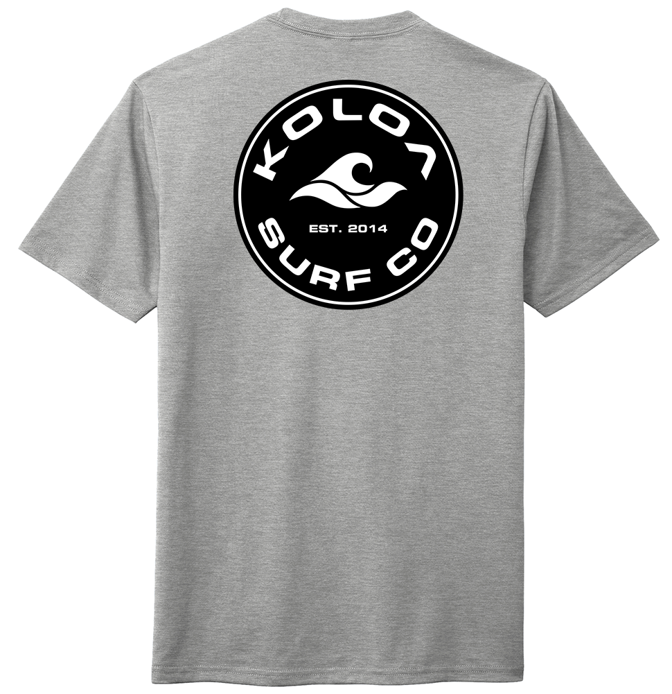Koloa Classic Tri-Blend T-Shirt - Heather Grey