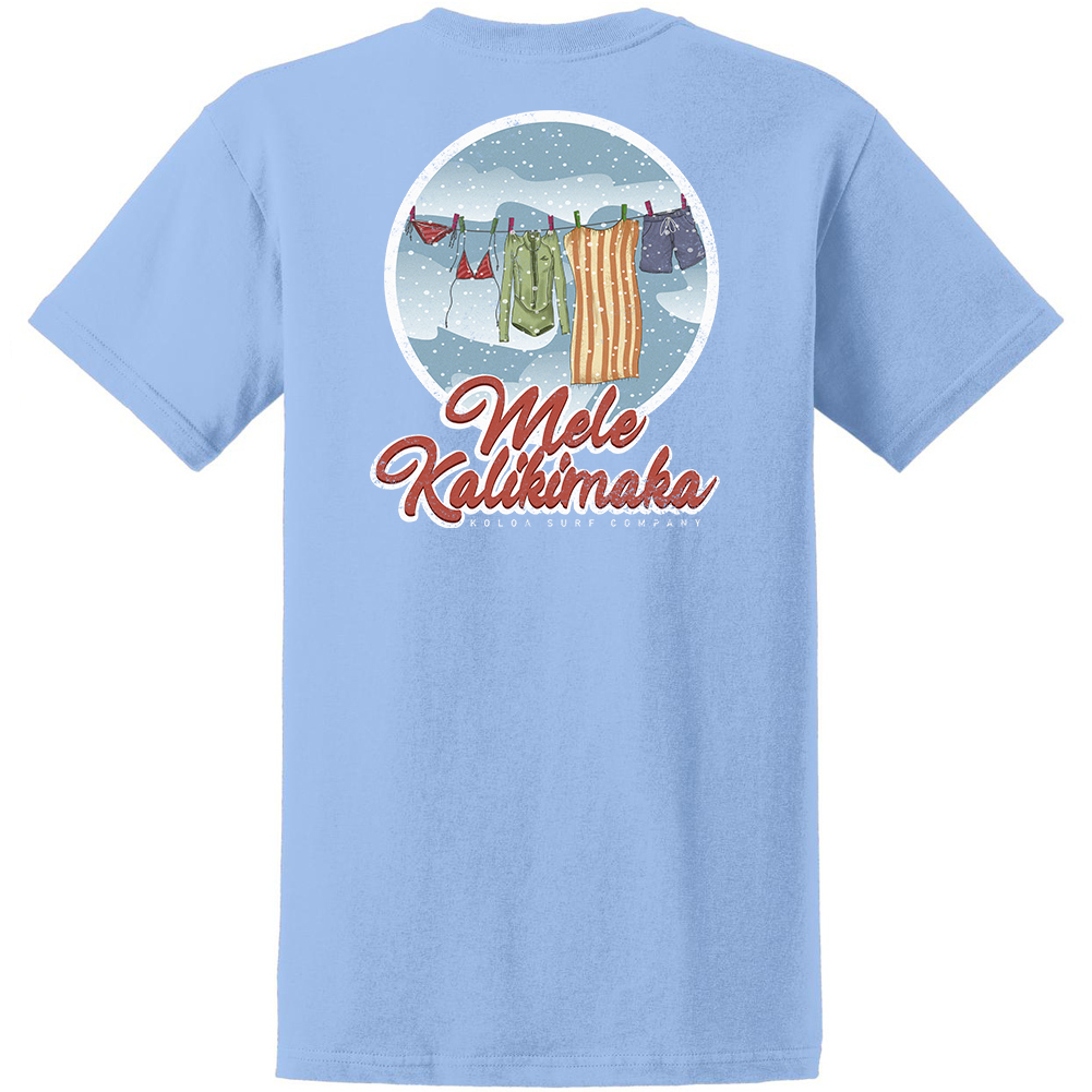 Koloa Hawaiian Christmas Heavyweight T-Shirt