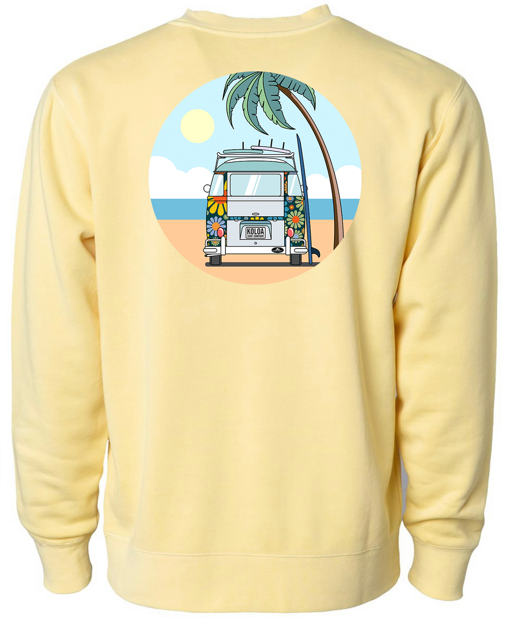 Koloa Vintage Van Sweatshirt- Pigment Yellow