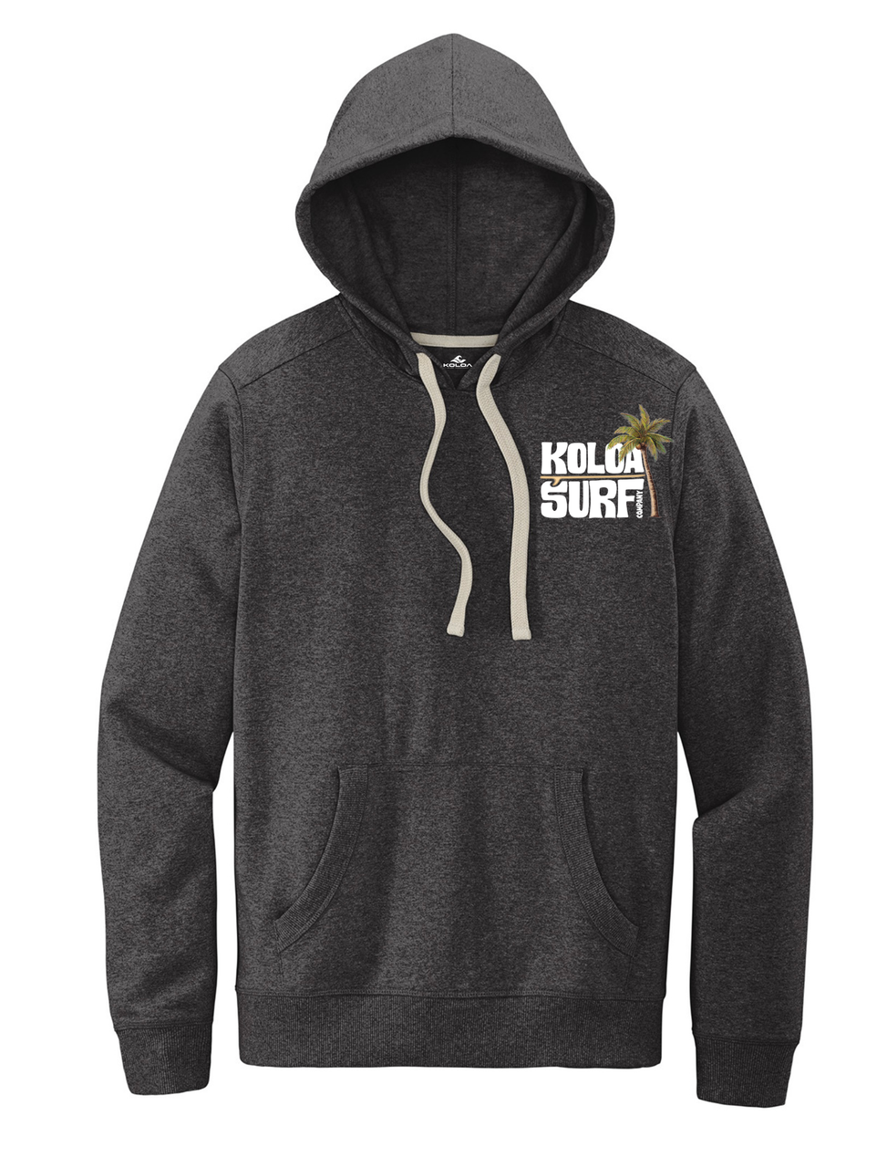 Koloa Endless Fleece Hoodie- Charcoal Heather