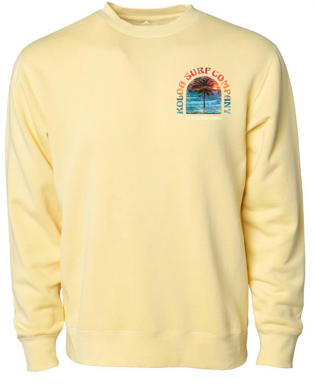 Koloa Paradise Sweatshirt- Pigment Yellow