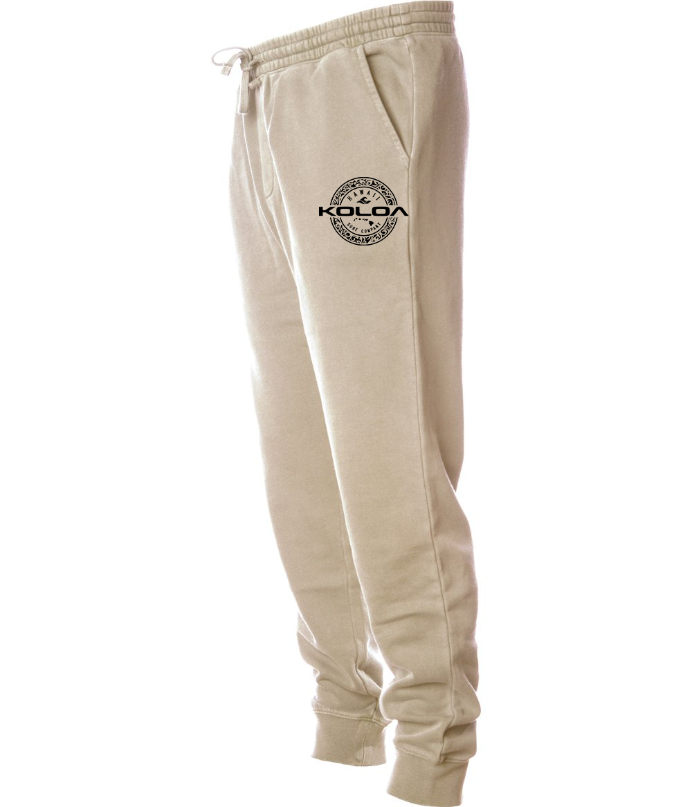 Koloa Ring Fleece Sweatpants- Pigment Sandstone