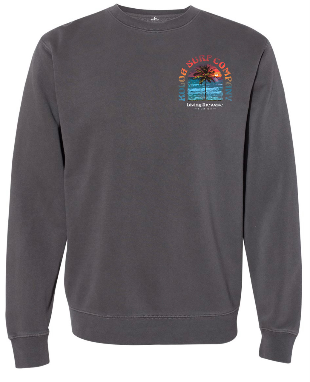 Koloa Paradise Sweatshirt- Pigment Black