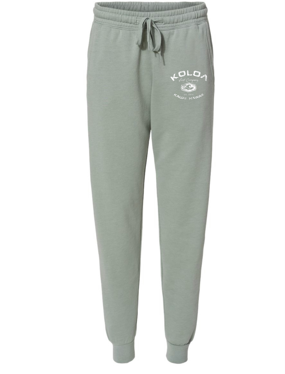 Koloa Wave Wash Vintage Arch Sweatpants- Sage