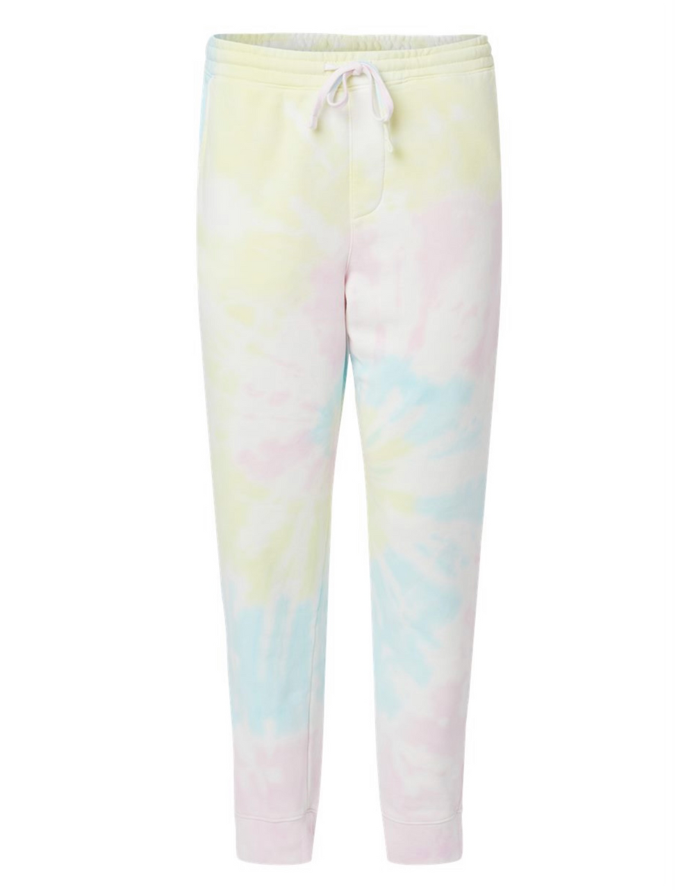 Koloa Tie-Dyed Fleece Pants - Tie Dye Sunset Swirl