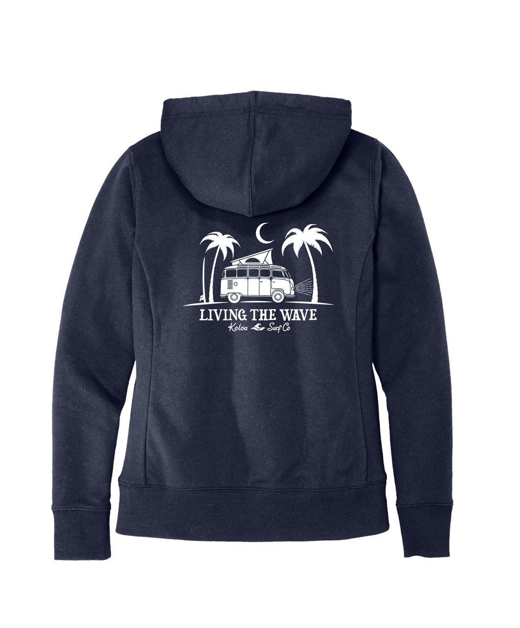 Koloa Midnight Van Full-Zip Hoodie- True Navy