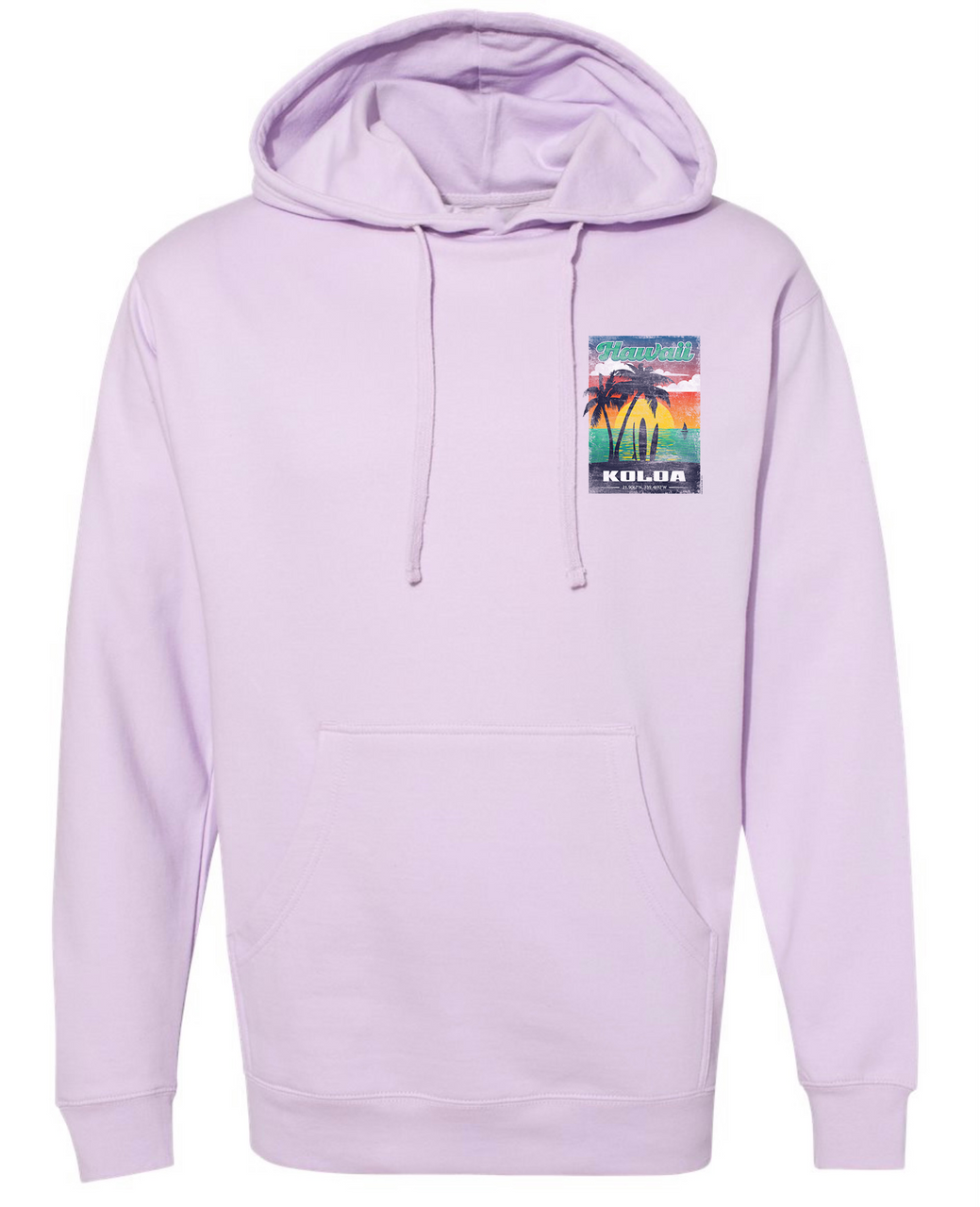 Koloa Welcome Hoodie- Lavender