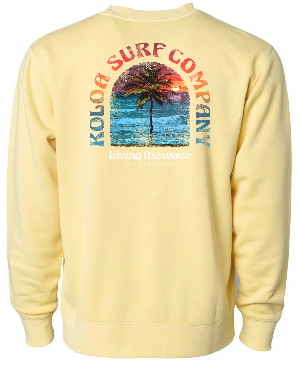 Koloa Paradise Sweatshirt- Pigment Yellow