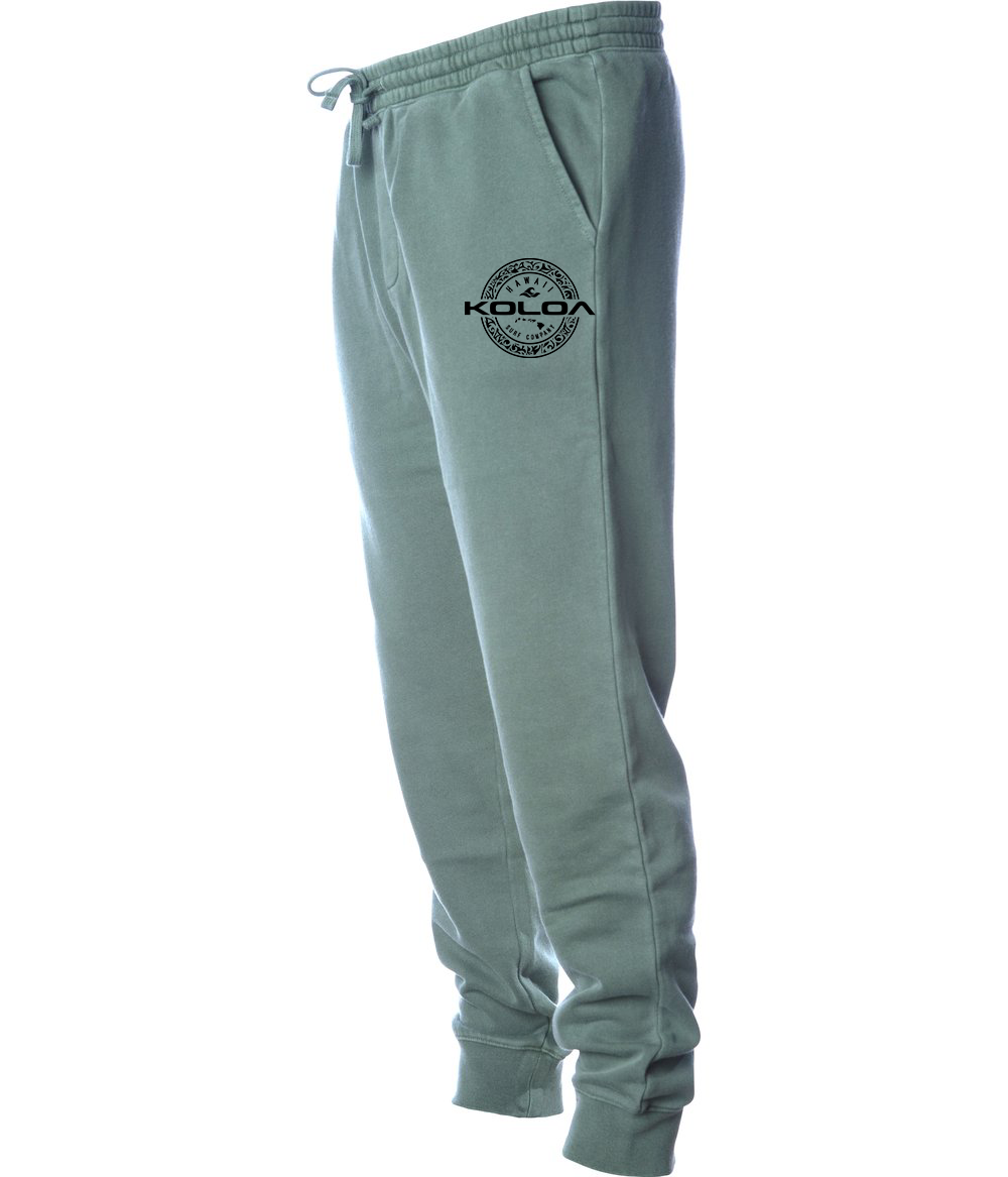 Koloa Ring Fleece Sweatpants- Pigment Alpine Green