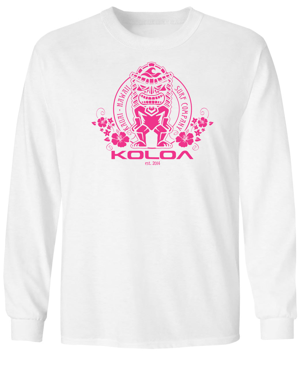 White/ Pink Logo