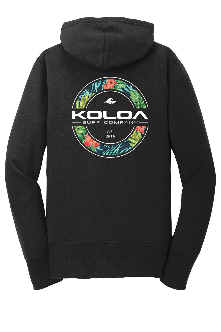 Koloa Hawaiian Reef Women's Zip-Up Hoodie