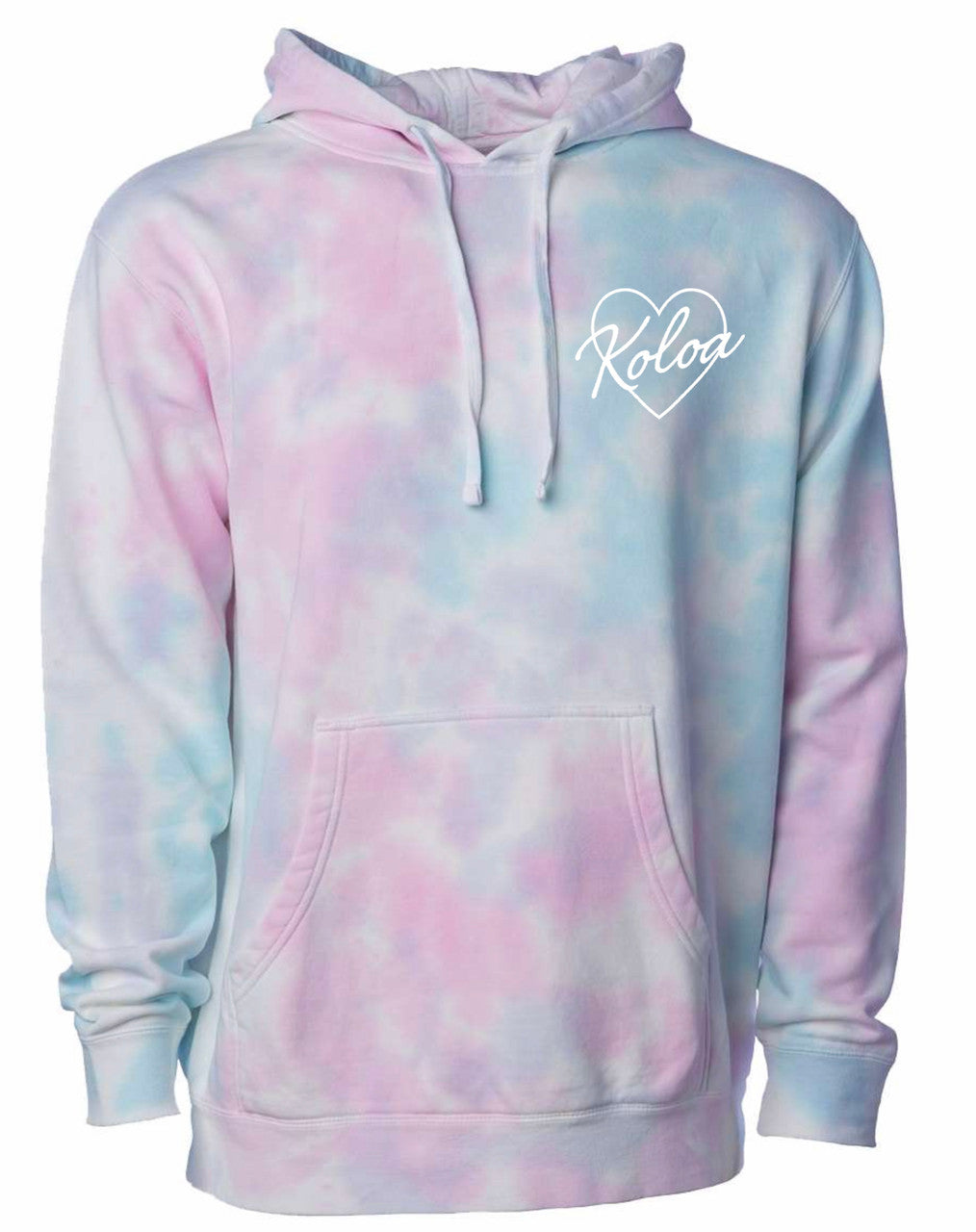 Heart In Koloa Tie-Dye Hoodie