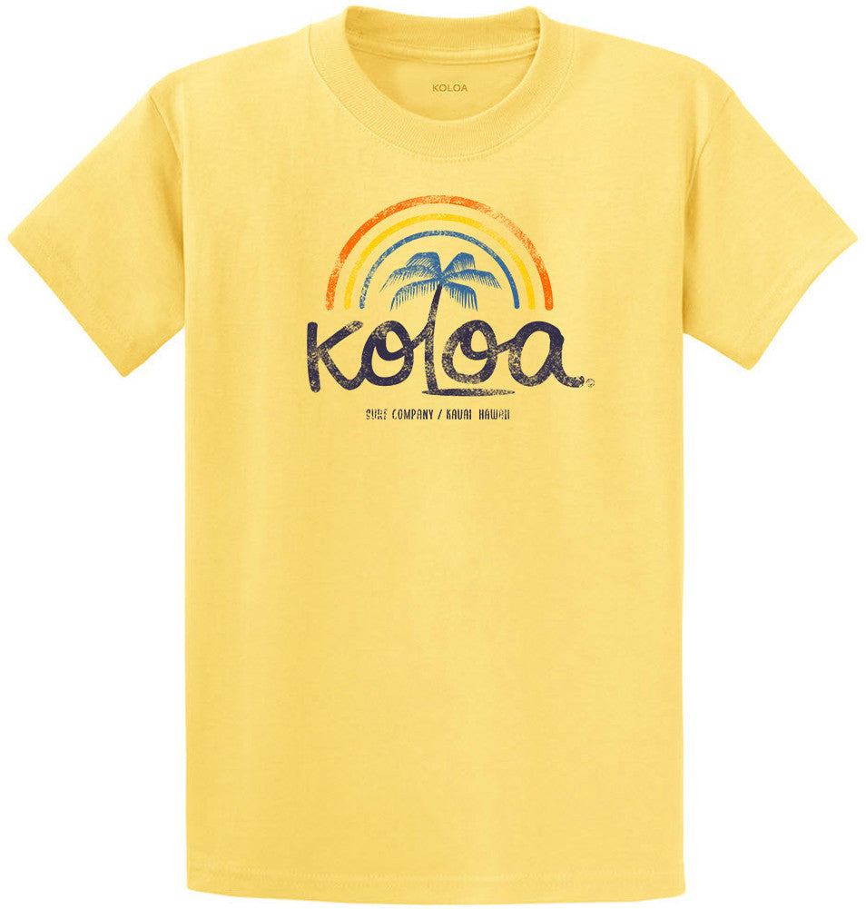 Yellow  Koloa Wahi Kapu Youth T-Shirt