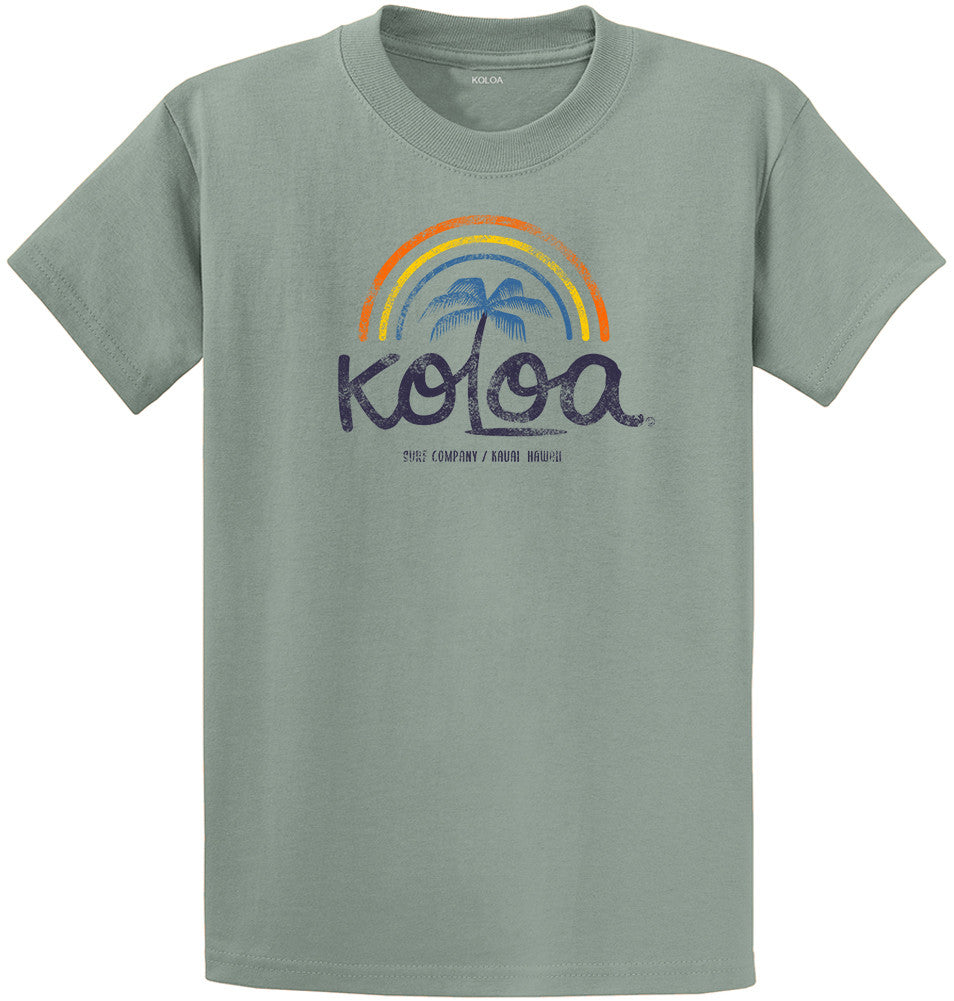 Stonewashed Green  Koloa Wahi Kapu Youth T-Shirt