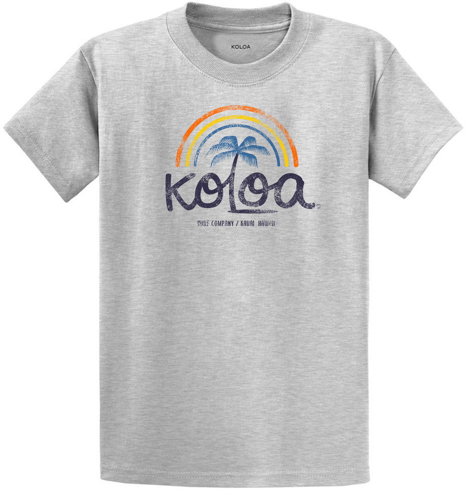 Athletic Heather  Koloa Wahi Kapu Youth T-Shirt