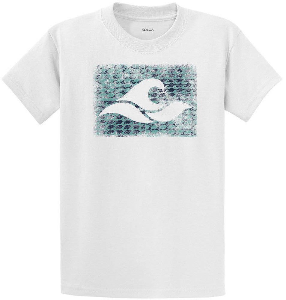 White Koloa Faded Youth T-Shirt