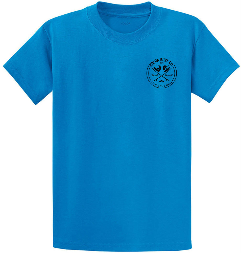 Sapphire- Koloa Surfers Youth T-Shirt