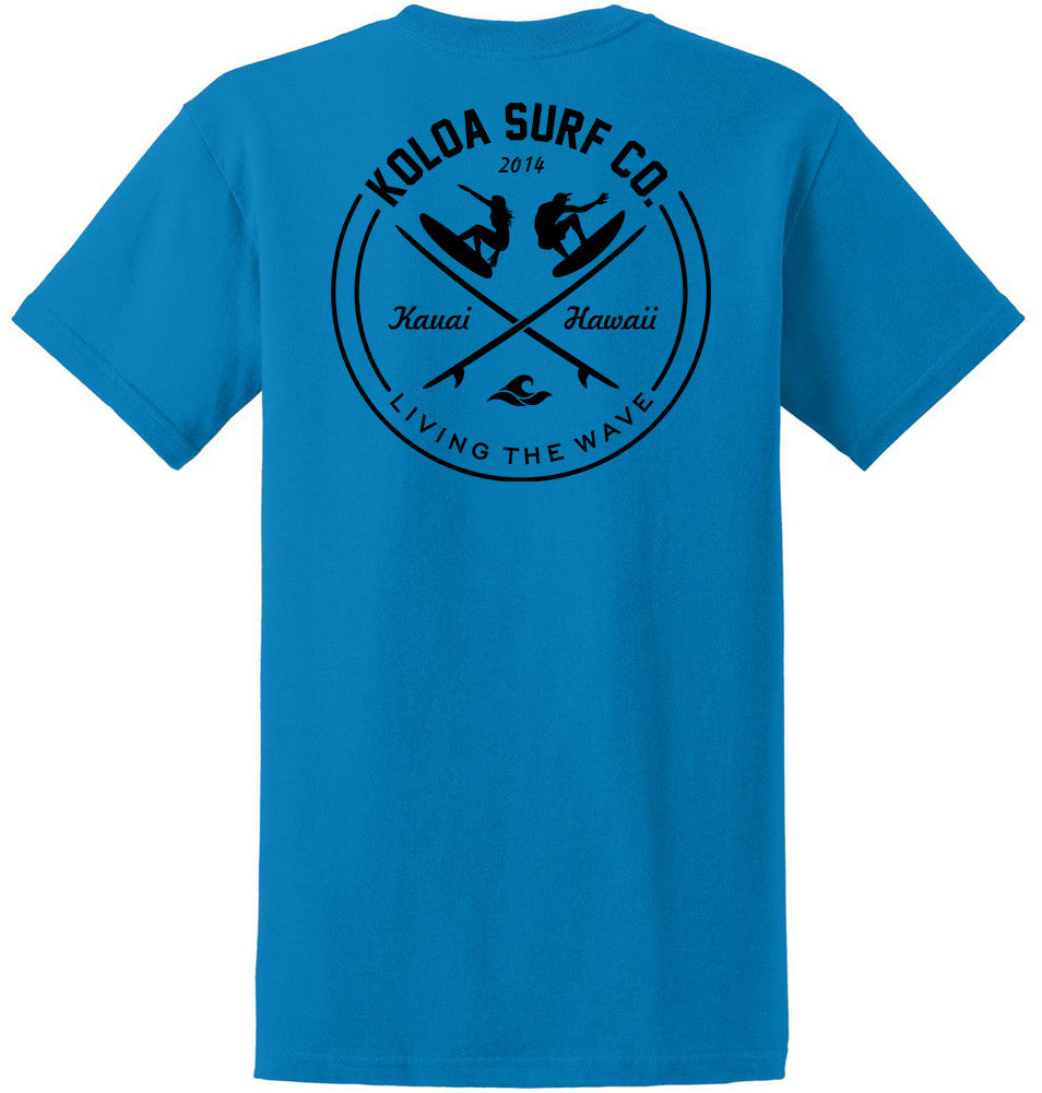 Sapphire- Koloa Surfers Youth T-Shirt