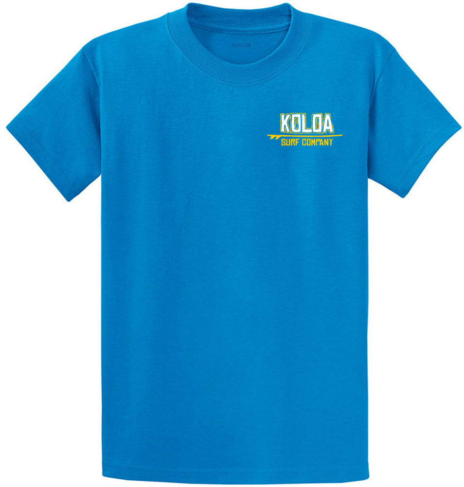 Sapphire- Koloa Stylized Surfboard Youth T-Shirt