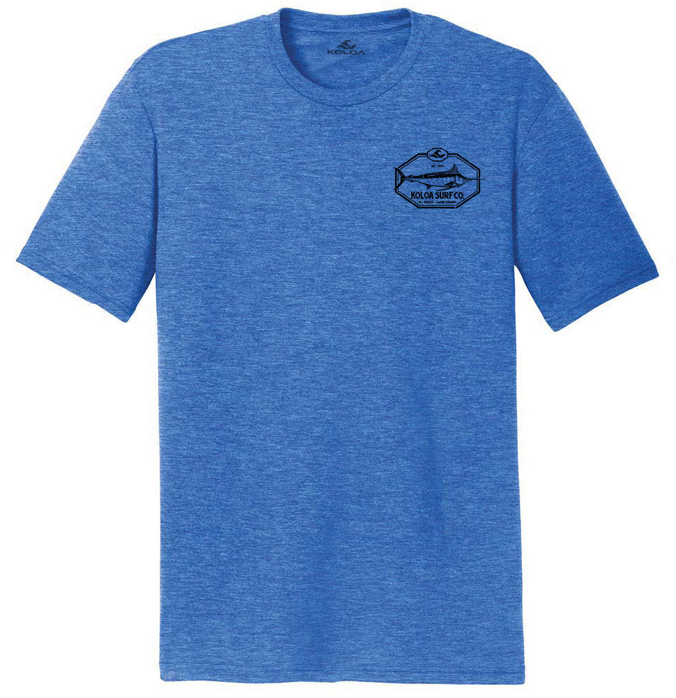 Royal Frost- Koloa Great Marlin Comfort Tri-Blend T-Shirt