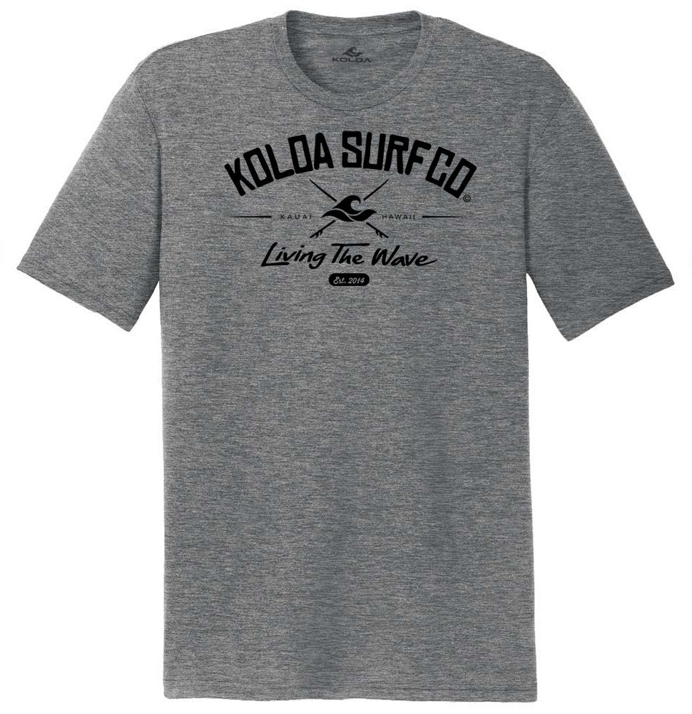 Grey Frost- Koloa Cross Comfort Tri-Blend T-Shirt