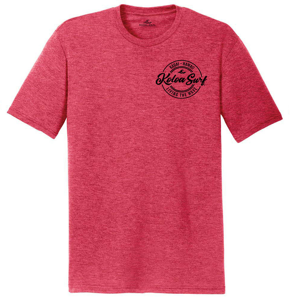 Red Frost- Koloa Vibe Comfort Tri-Blend T-Shirt