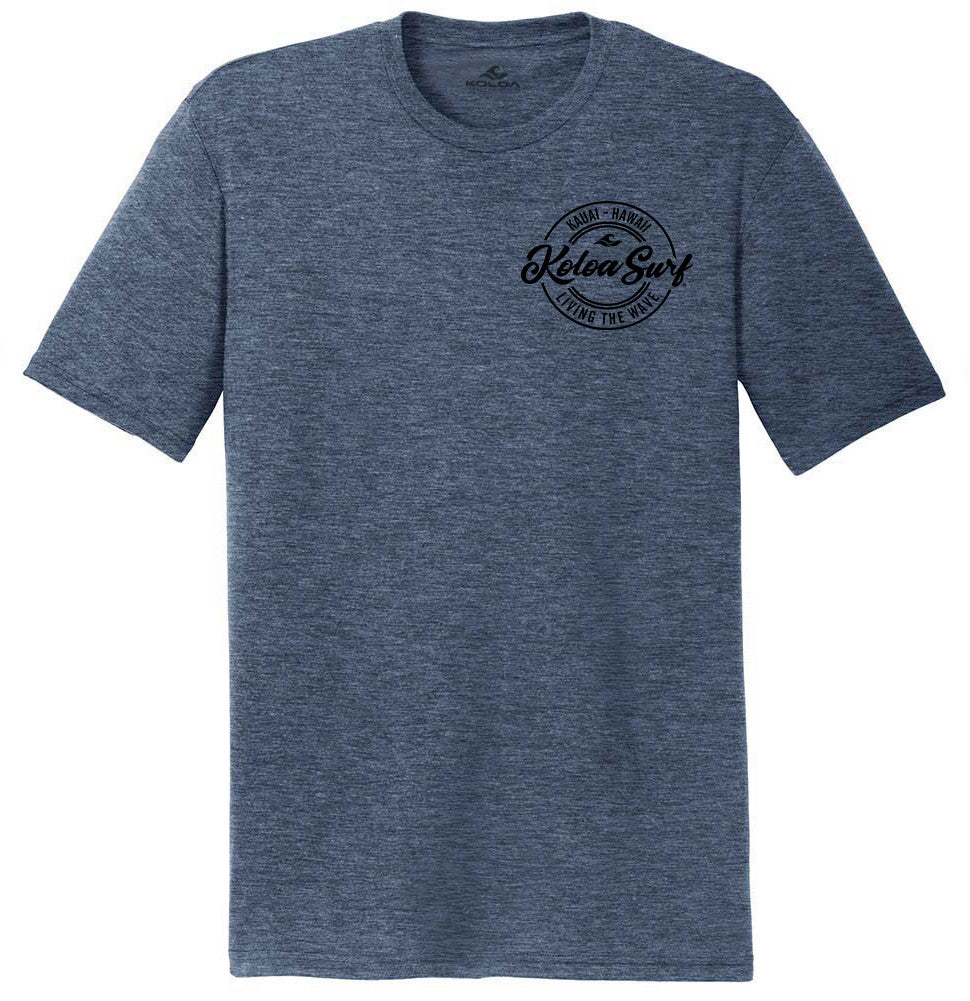 Navy Frost- Koloa Vibe Comfort Tri-Blend T-Shirt