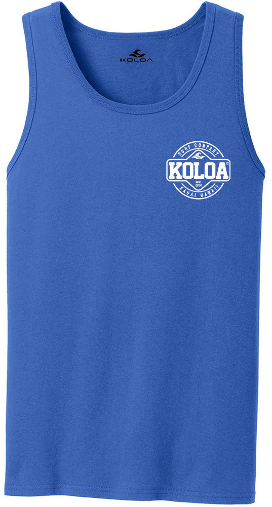 Koloa Dawn Patrol Tank Top- Royal