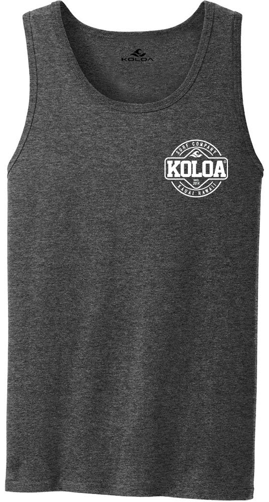 Koloa Dawn Patrol Tank Top- Dark Heather