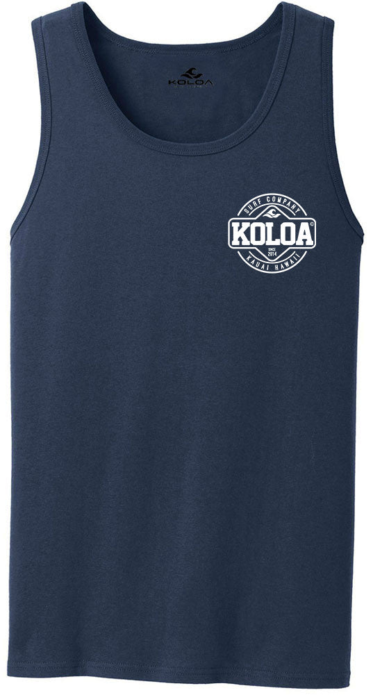 Koloa Dawn Patrol Tank Top- Navy