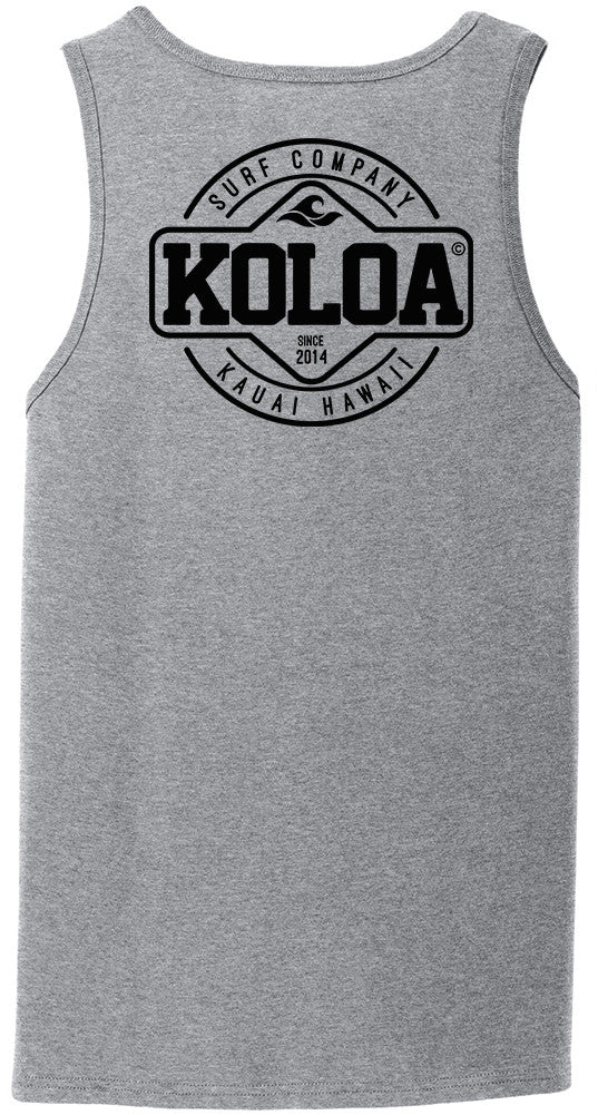 Koloa Dawn Patrol Tank Top- Athletic Heather