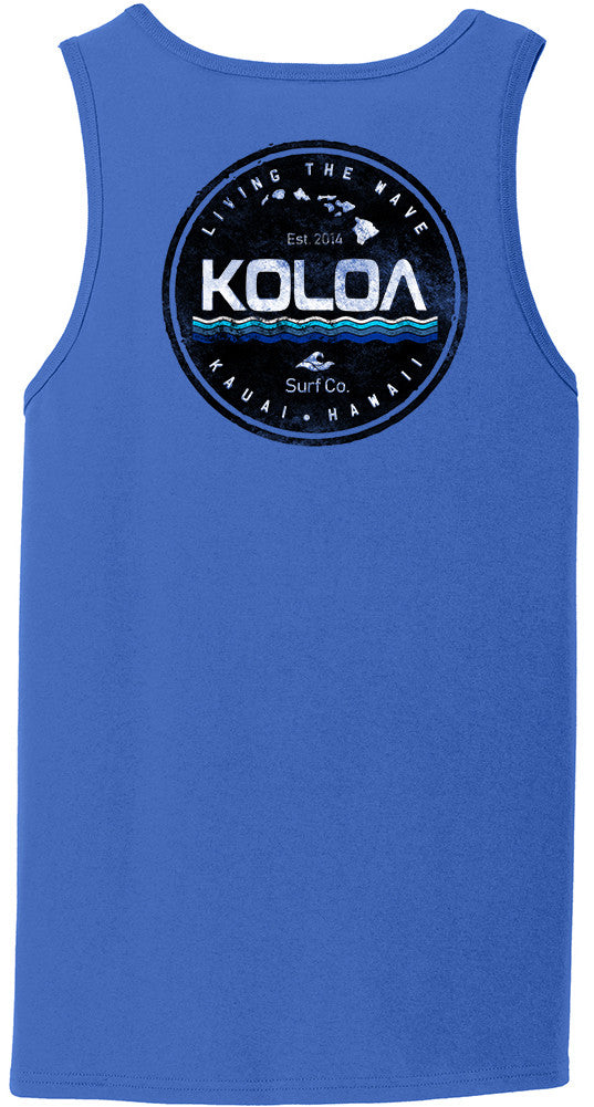 Koloa Kauai Tank Top- Royal